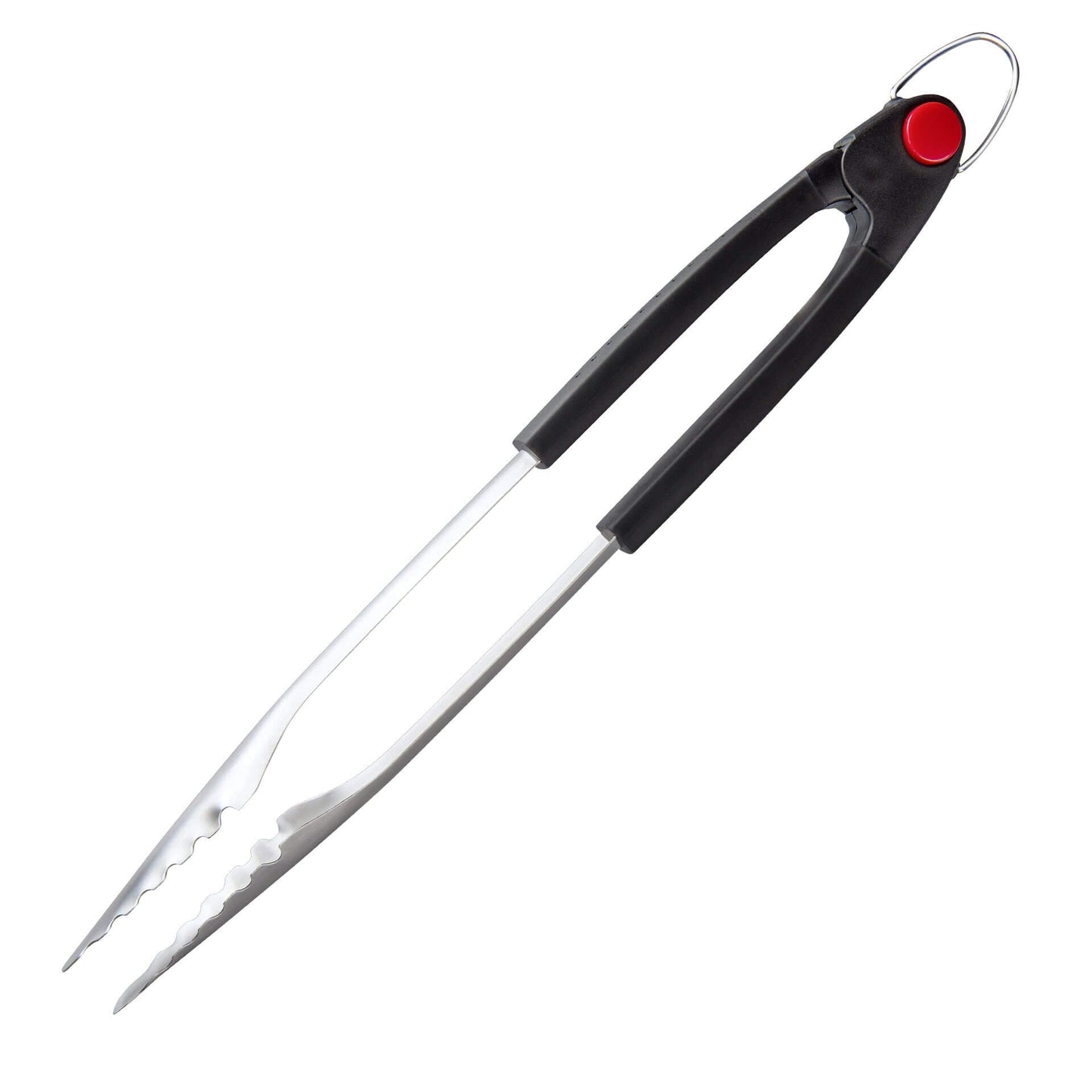 Pinza con molla BBQ, con sistema di bloccaggio