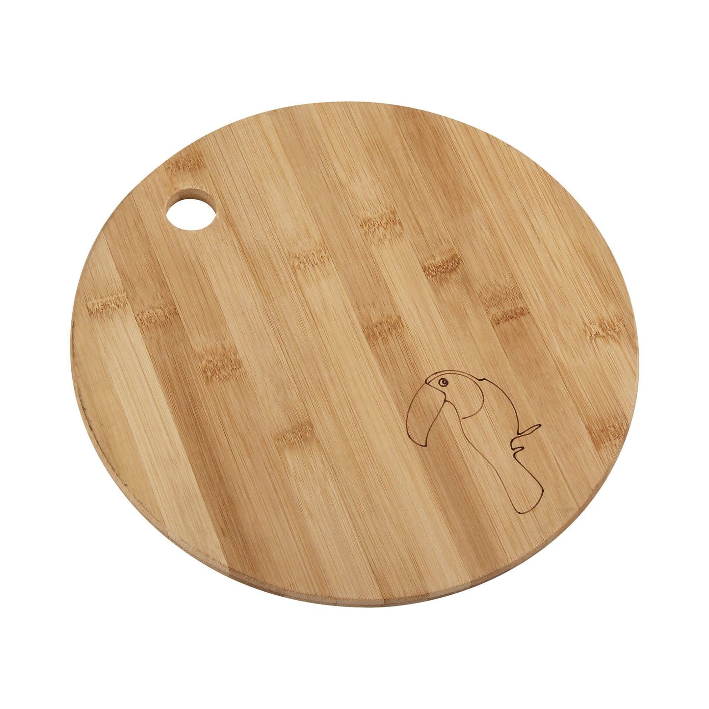 Tagliere rotondo in bambù Ø24cm