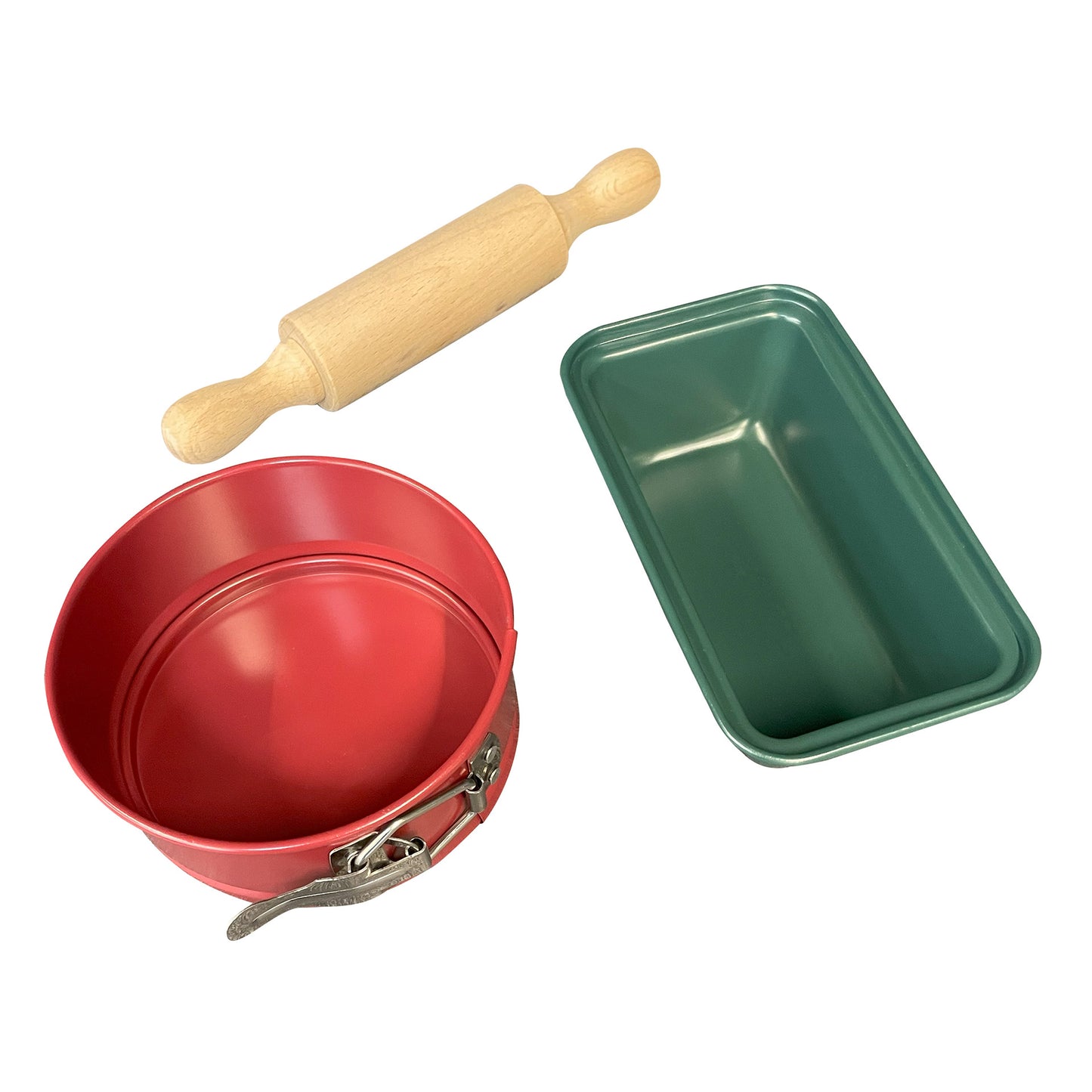 Set prepara e cuoci Natale. Con 2 mini stampi da forno