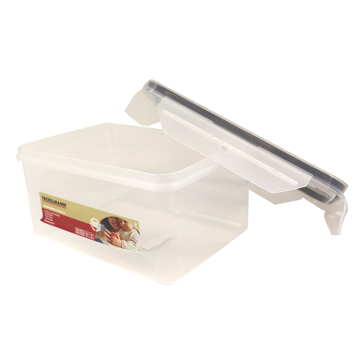 Contenitore ermetico, rettangolare, 2000 ml, Fackelmann