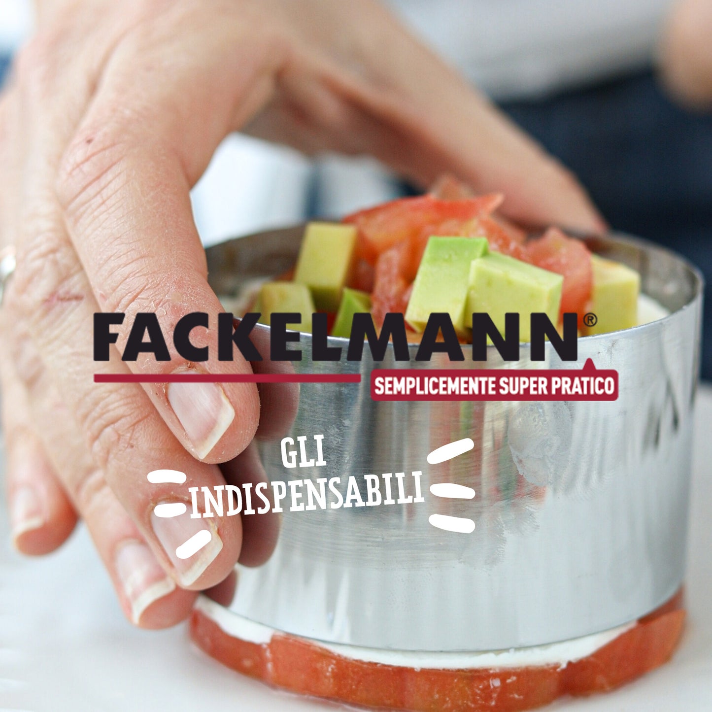 Coppapasta professionali in acciaio, set 6pz