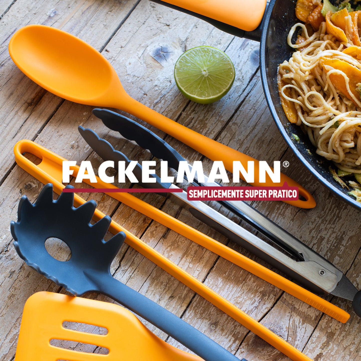 Cucchiaio da cucina in silicone, Linea Soft Collection, Fackelmann
