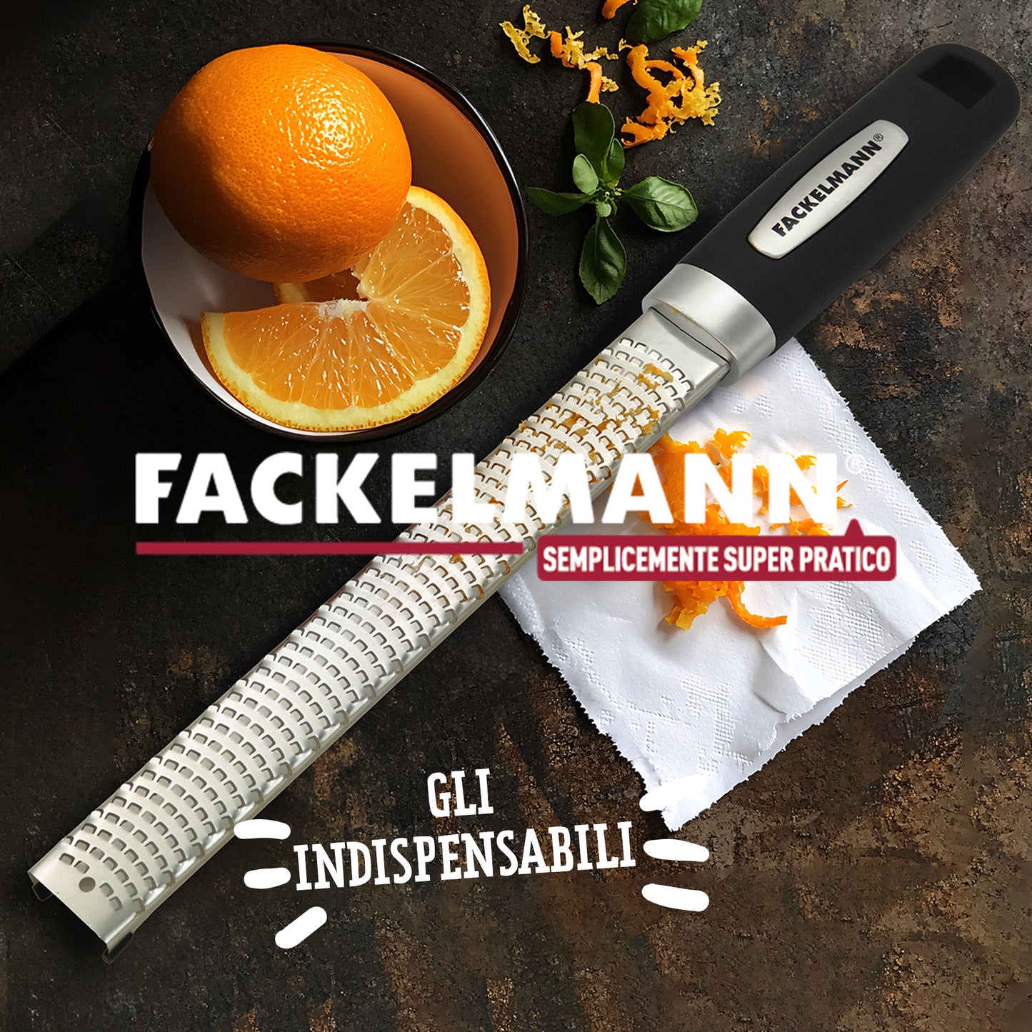 Grattugia multiuso, per agrumi, 32,5 cm