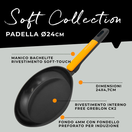 Padella da 24 cm, Linea Soft Collection