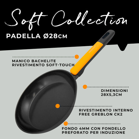 Padella da 28 cm, Linea Soft Collection
