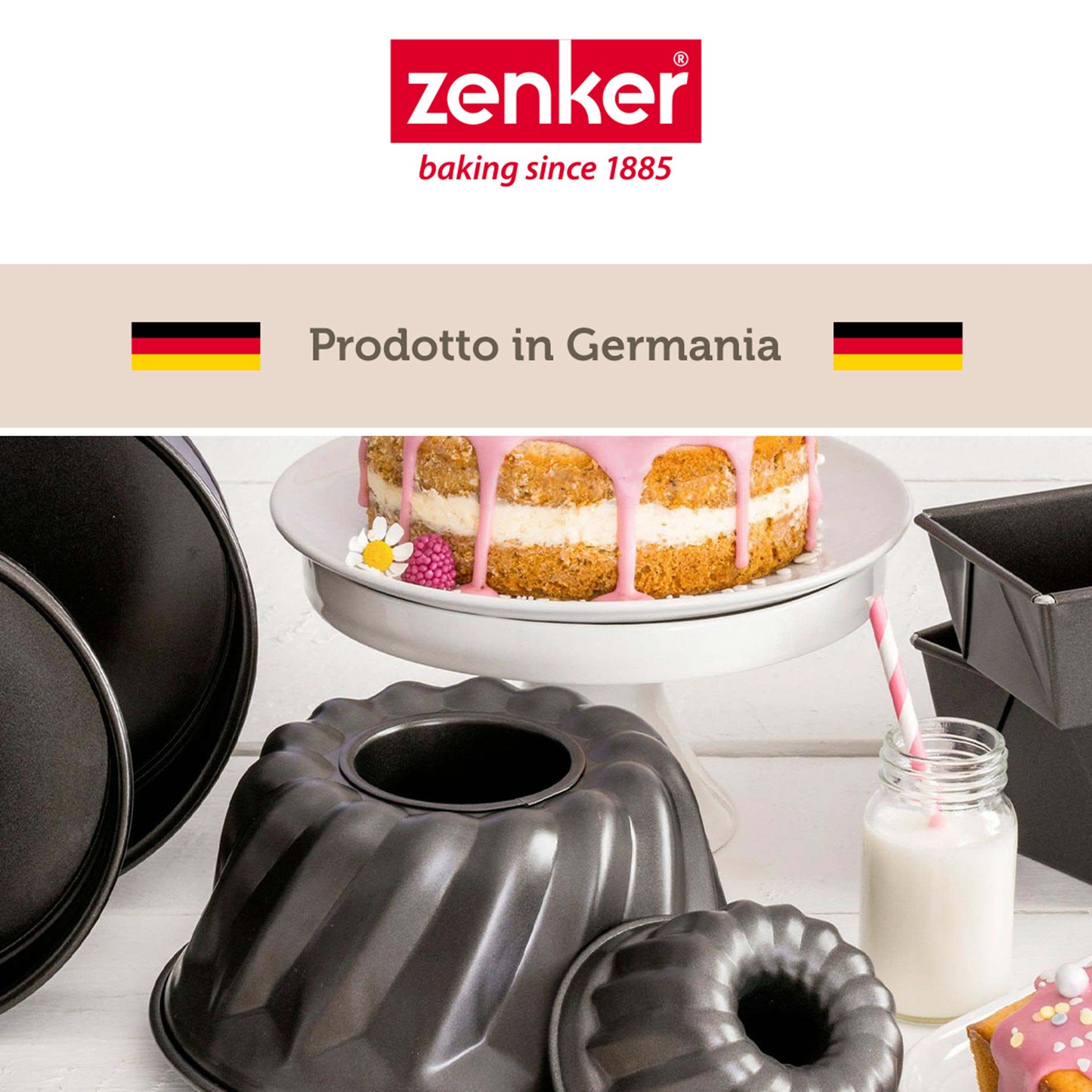 Stampo per ciambelle, Ø18 cm