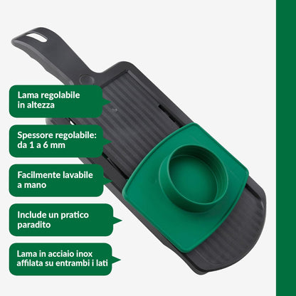 Affetta verdure mandolina, regolabile