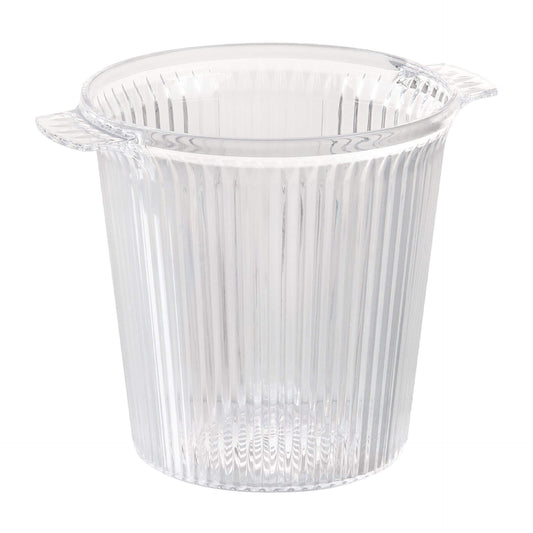 Cestello raffreddabottiglie in plastica trasparente