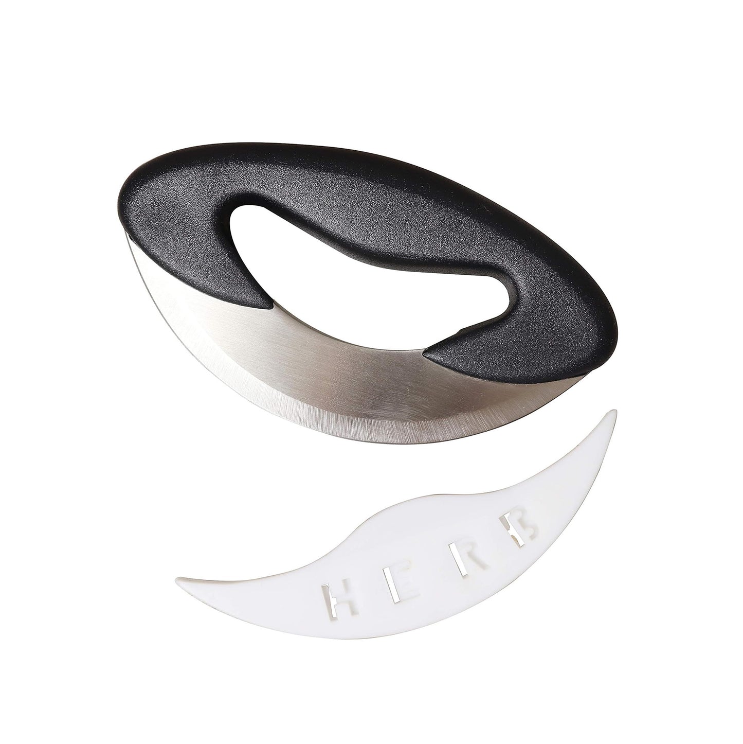 Mezzaluna a doppia lama con copertura