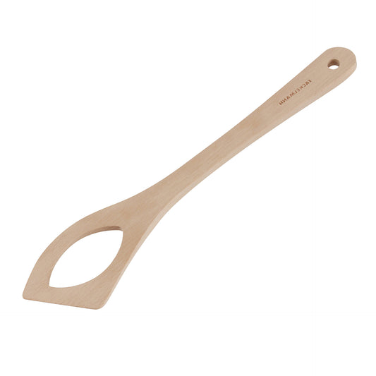 Cucchiaio forato per risotti, in legno di faggio