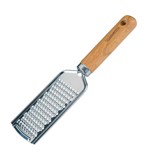 Grattugia da tavolo con manico in legno
