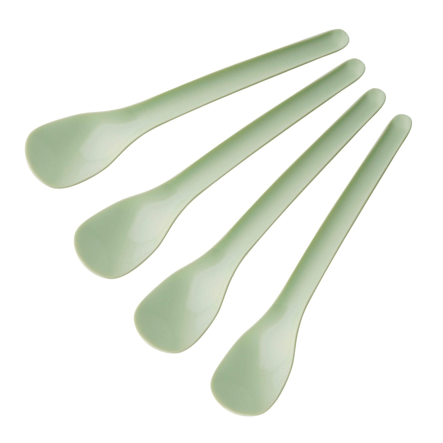 Cucchiaino per uova alla coque in plastica ecologica Linea Ecolution 4pz