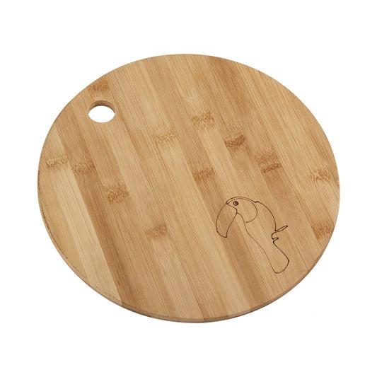 Tagliere rotondo in bambù Ø24cm