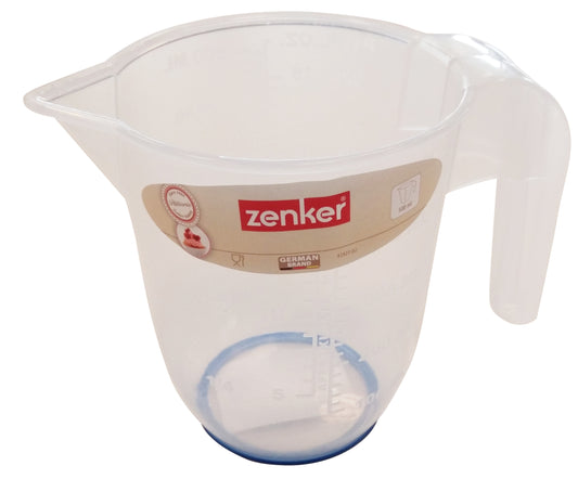 Caraffa in plastica trasparente graduata 500 ml