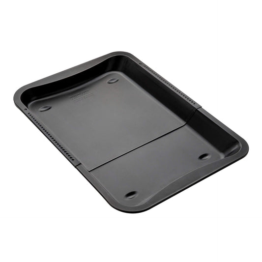 Teglia piastra universale estensibile 34,5-52cm, Linea Black Metallic