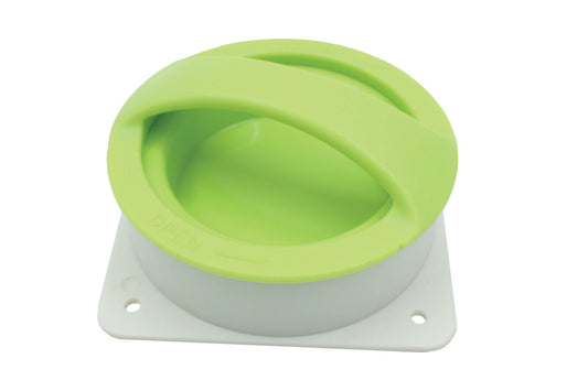 Pressa per hamburger in ABS, green