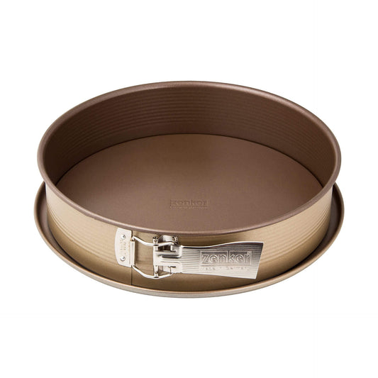 Tortiera apribile a 1 fondo con cerniera Ø28cm, Linea Mojave Gold