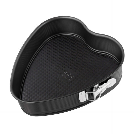 Stampo apribile a cerniera, forma cuore, 24 x 28cm