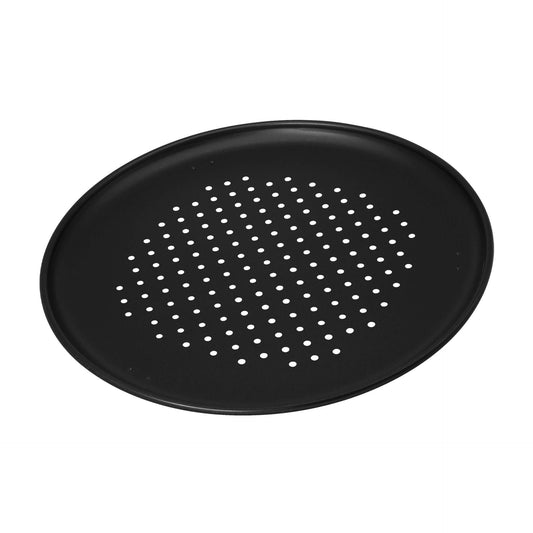 Stampo per pizza forato Ø32 cm Linea Black Metallic