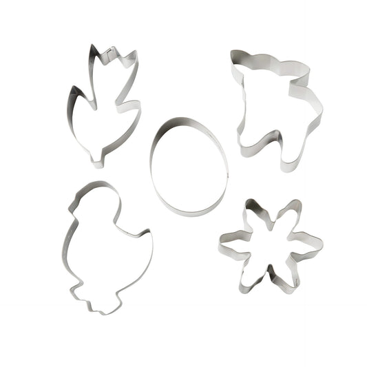 Set 5 soggetti Pasquali primaverili forme assortite