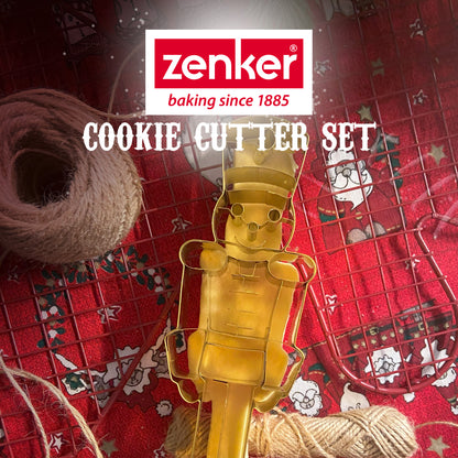 Taglia biscotti a forma Schiaccianoci, in acciaio inox