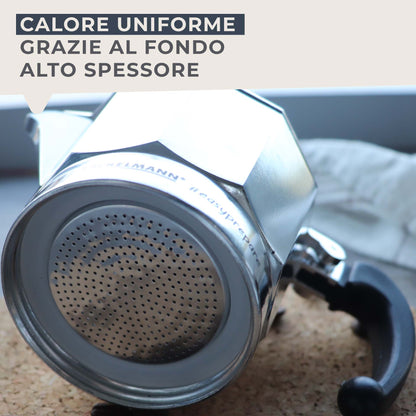 Caffettiera Moka per il caffè, 3 tazze