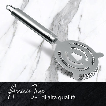 Colino per cocktail, in acciaio inox