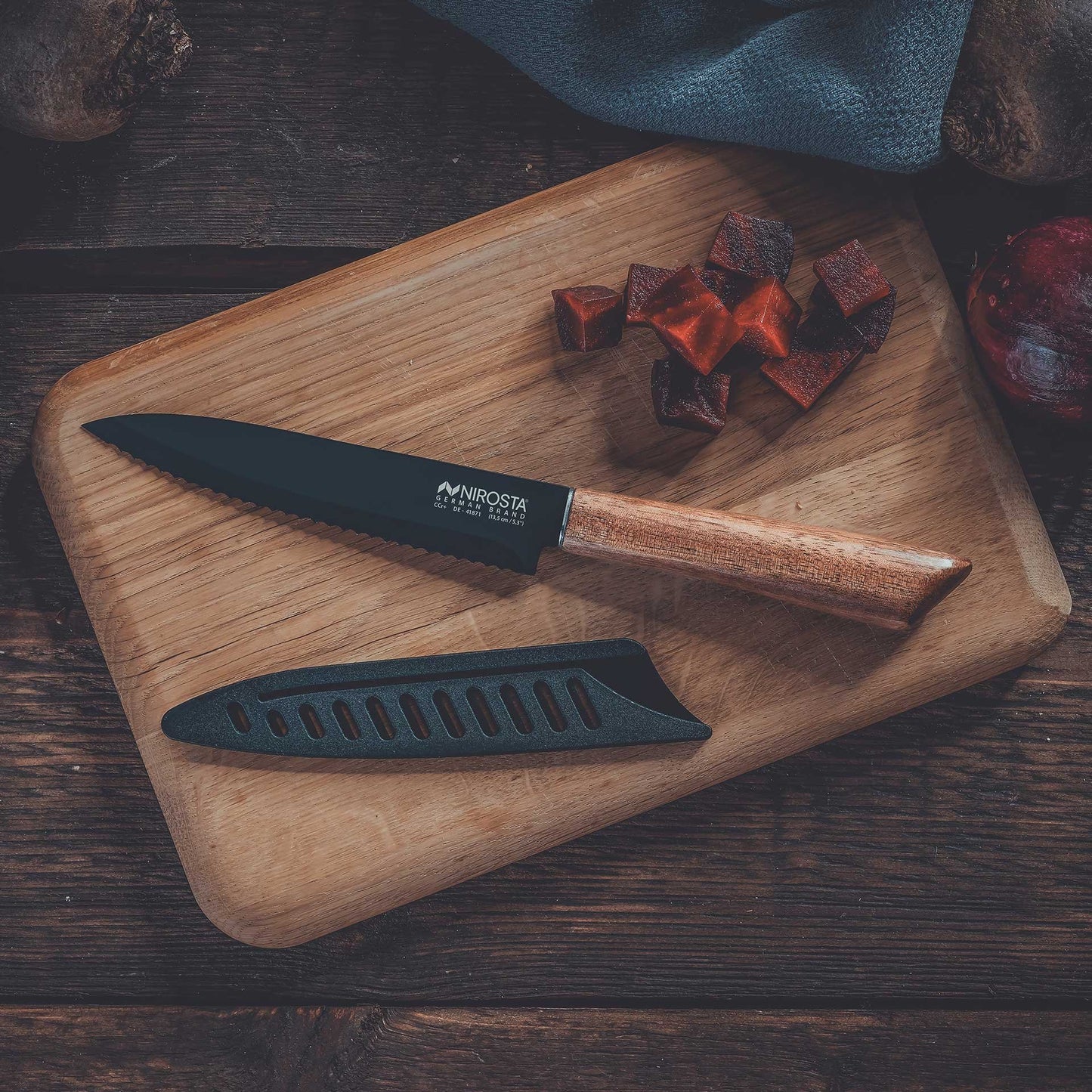 Coltello lama seghettata, Linea Flow