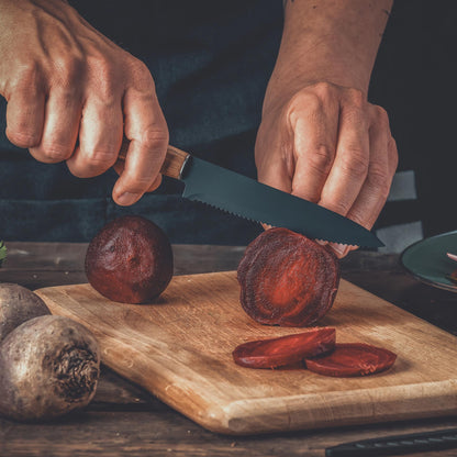 Coltello lama seghettata, Linea Flow