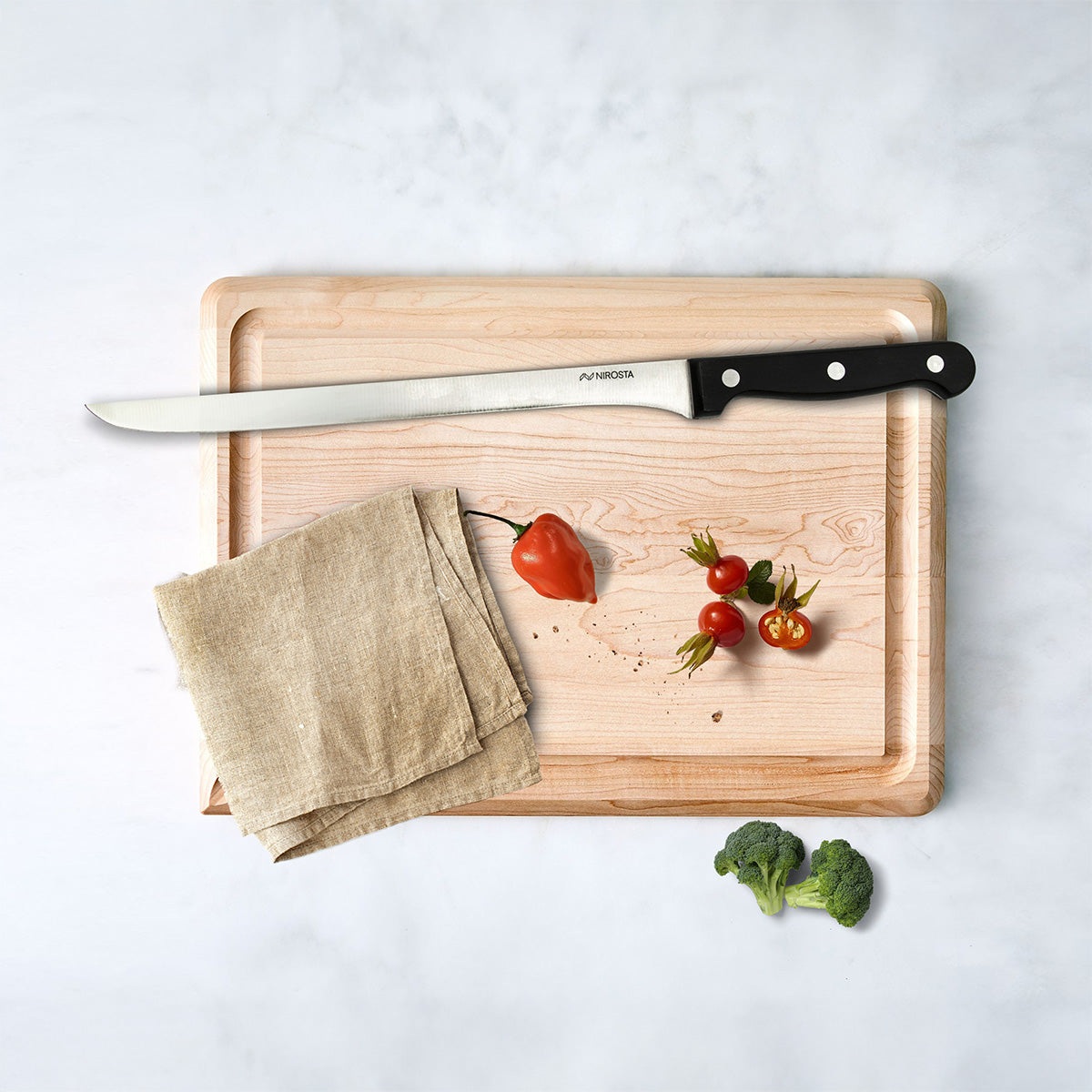 Coltello prosciutto 39cm, Linea Mega