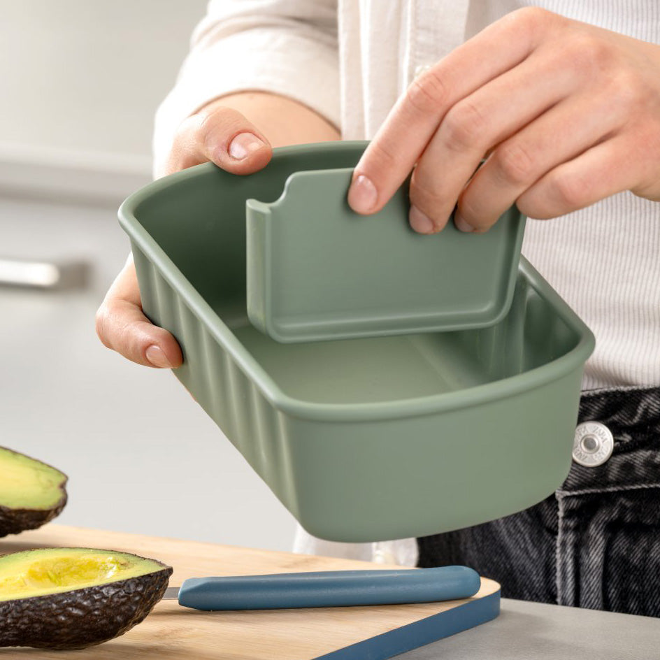Contenitore per alimenti Linea Flexibox, verde, 1000 ml