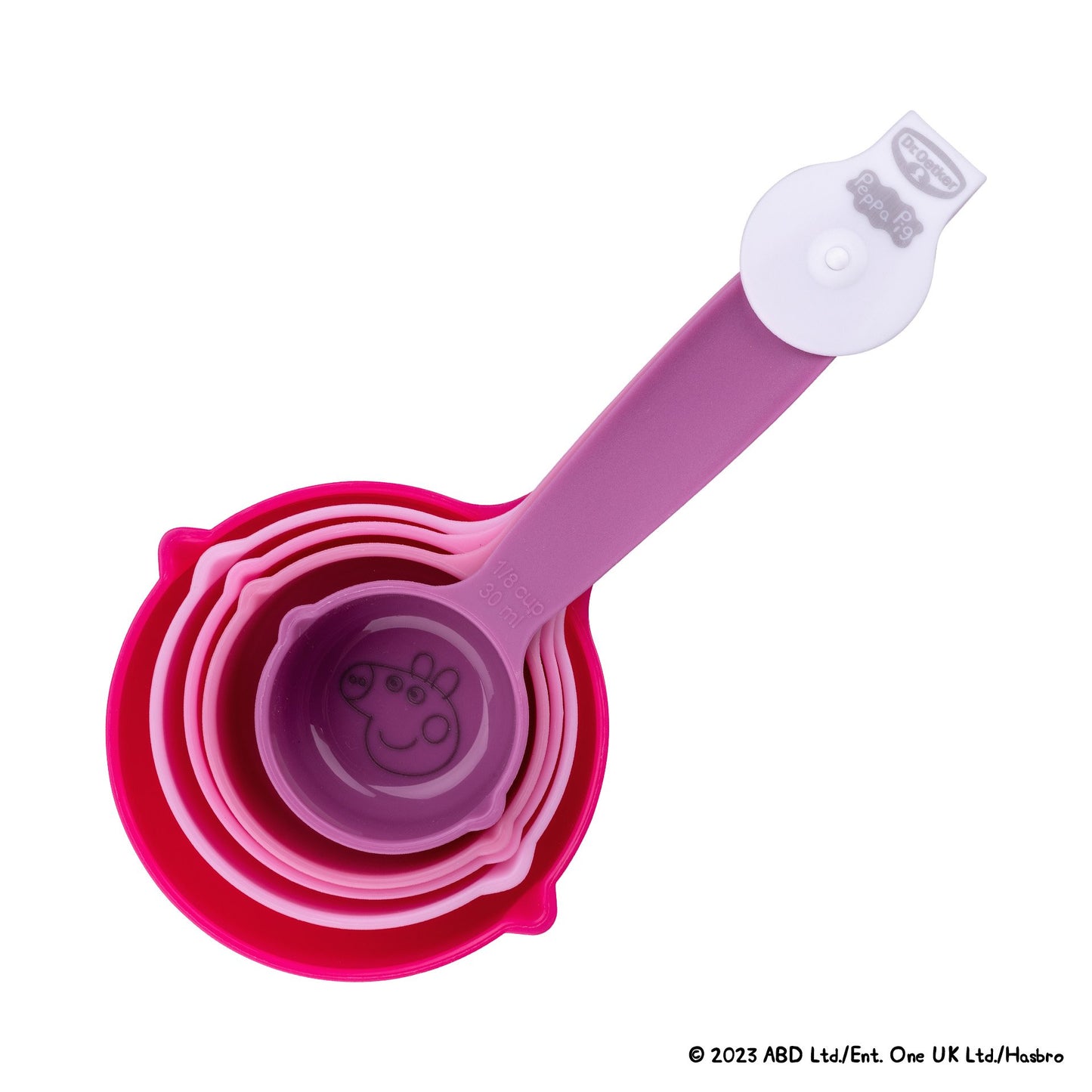 Set di 5 misurini, design Peppa Pig