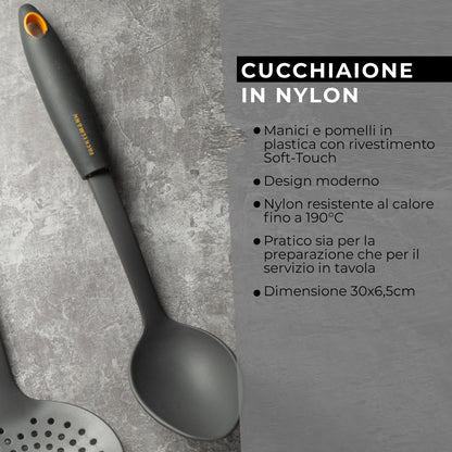 Cucchiaio da portata in nylon, Linea Soft Collection, Fackelmann