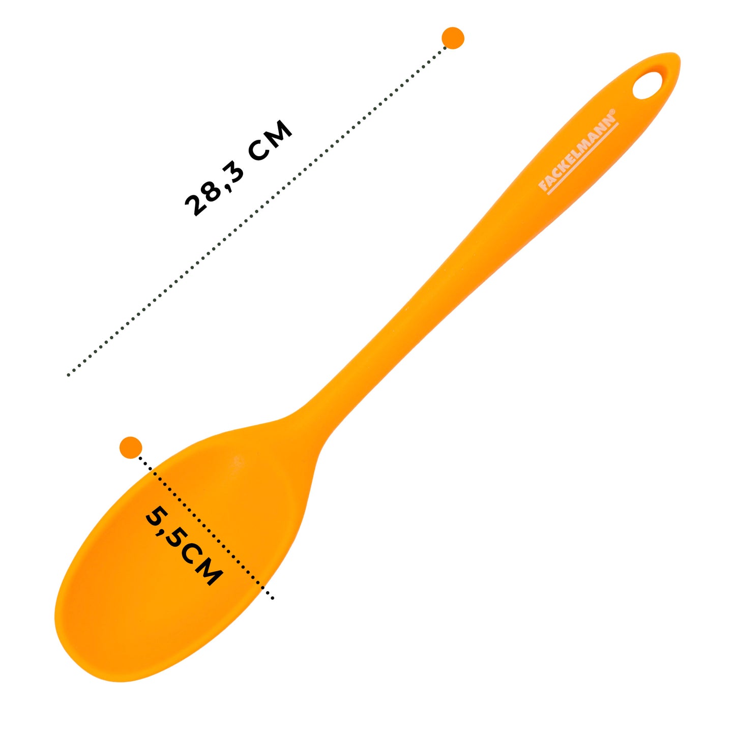 Cucchiaio da cucina in silicone, Linea Soft Collection, Fackelmann