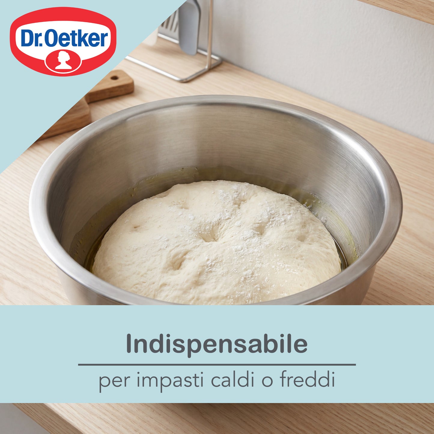 Ciotola in acciaio inox con coperchio