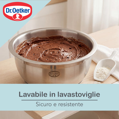 Ciotola in acciaio inox con coperchio