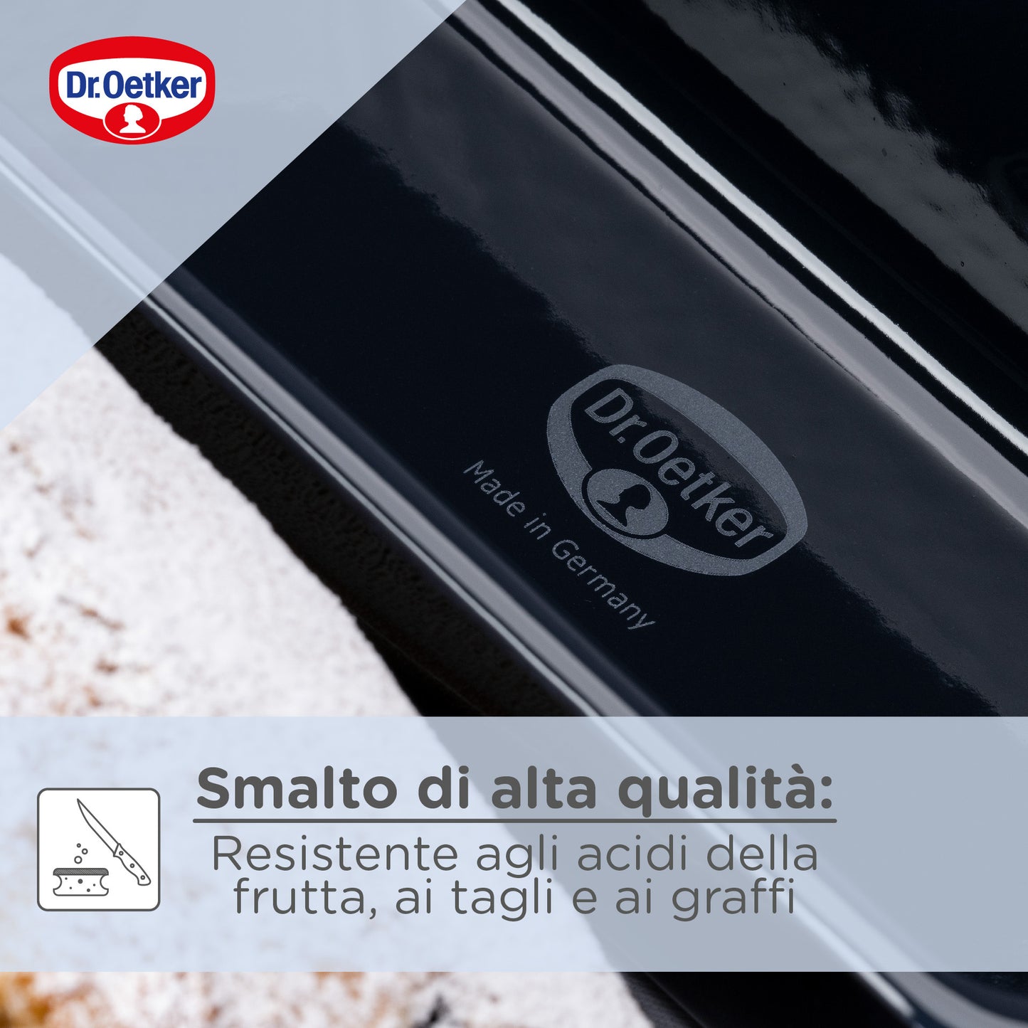 Stampo per plumcake, 25 cm, Linea Emaille