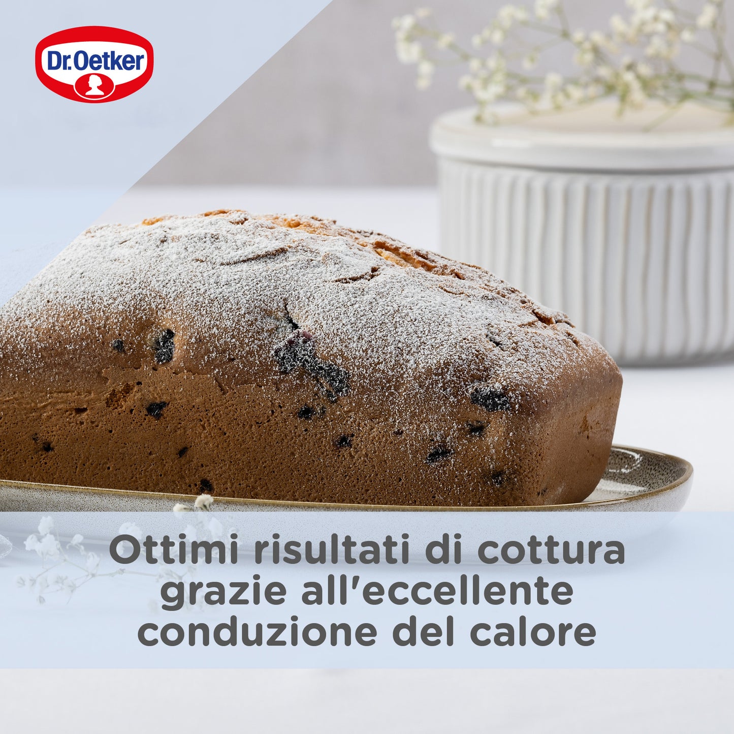 Stampo per plumcake, 25 cm, Linea Emaille
