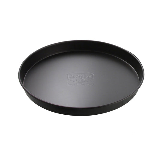 Teglia per pizza, acciaio al carbonio, 24x3 cm