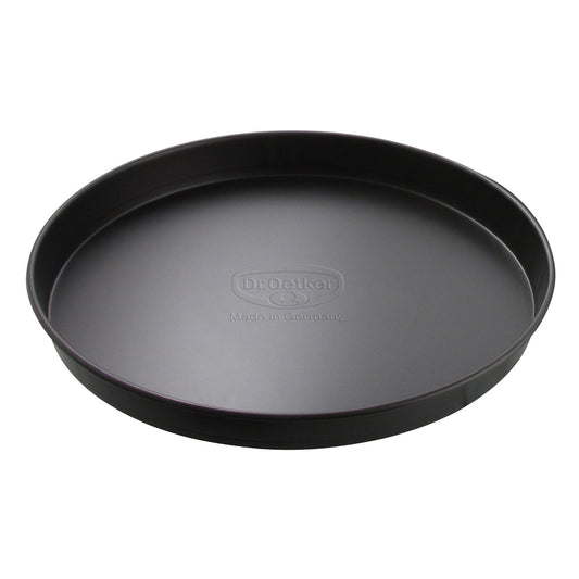 Teglia per pizza, acciaio al carbonio, 32x3 cm