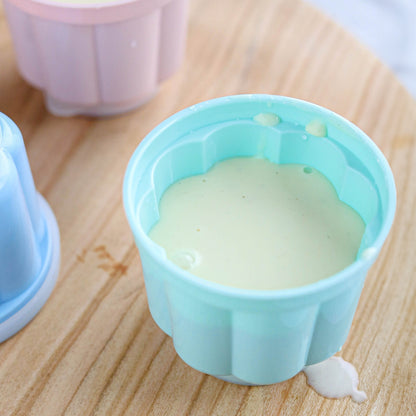 Stampi per budino con doppio tappo Ø6cm, 6pz Linea Retrò