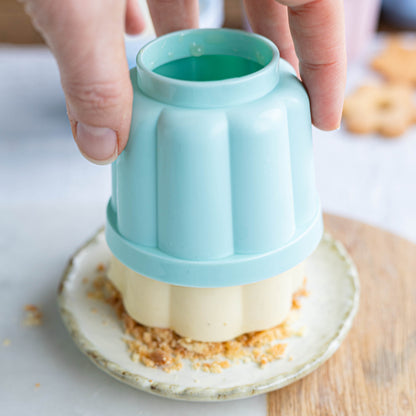 Stampi per budino con doppio tappo Ø6cm, 6pz Linea Retrò