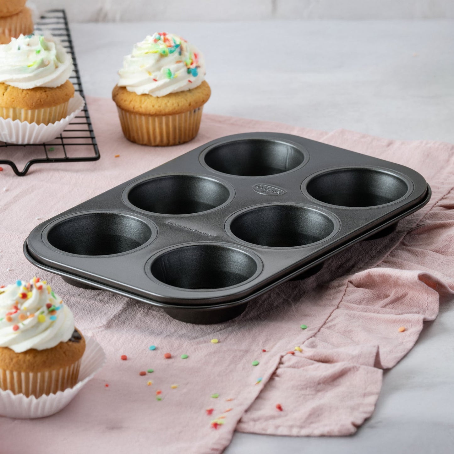 Stampo per muffin 6 impronte Ø5,5cm Linea Tradition