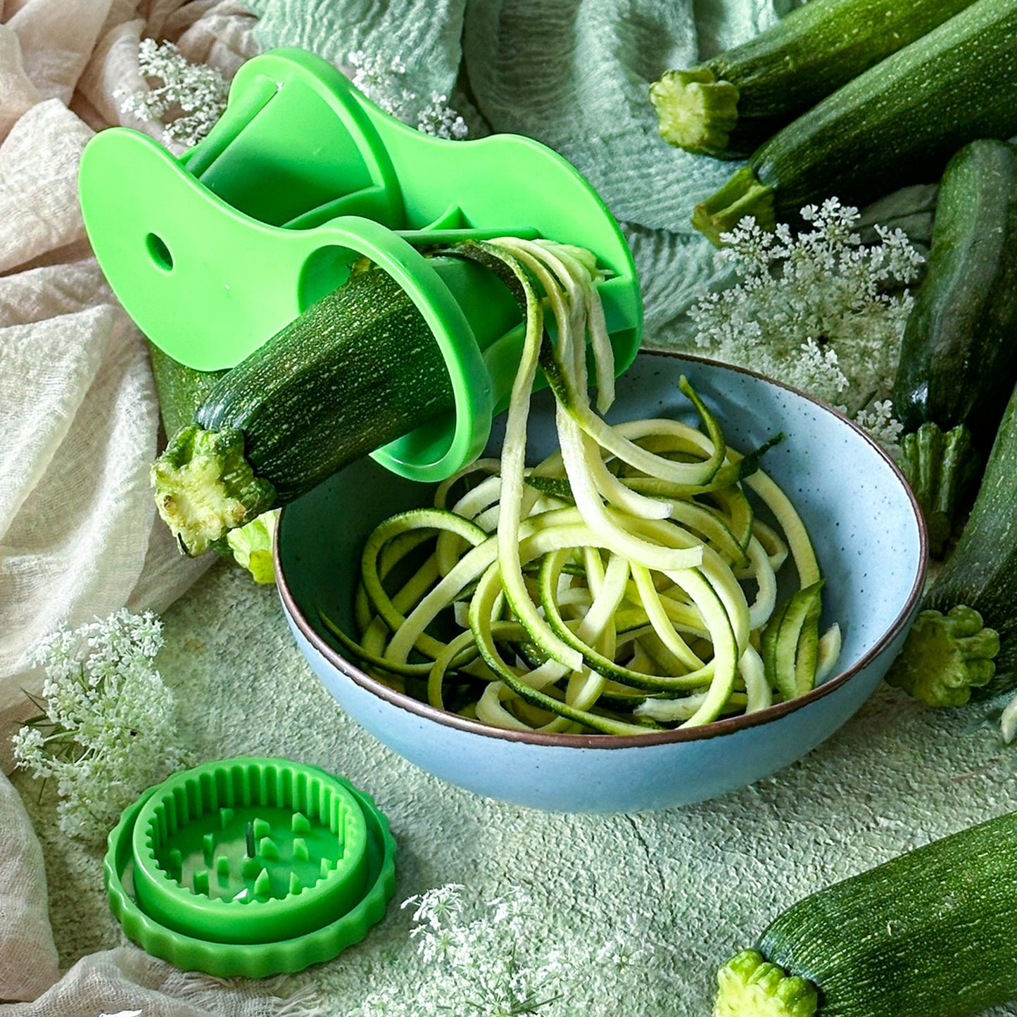 Affetta verdure a spirale per spaghetti di verdura