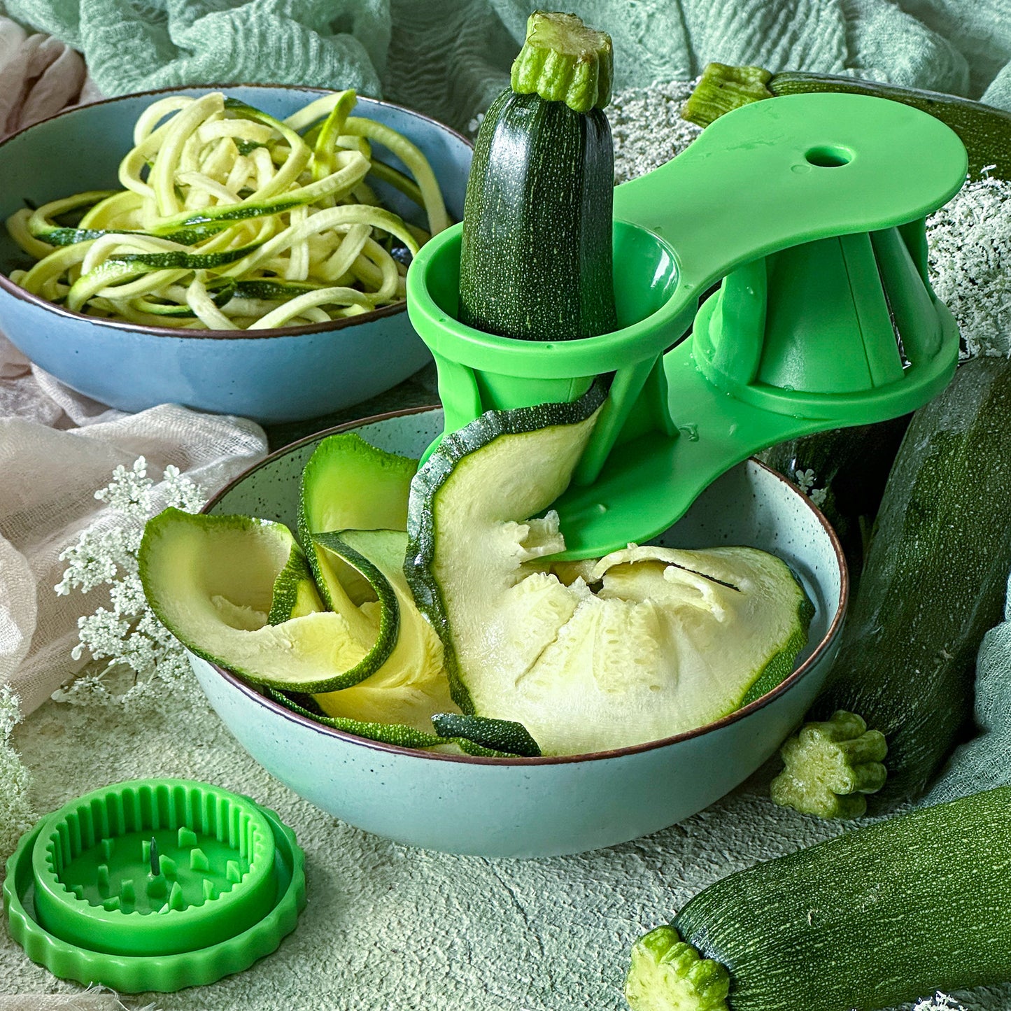 Affetta verdure a spirale per spaghetti di verdura