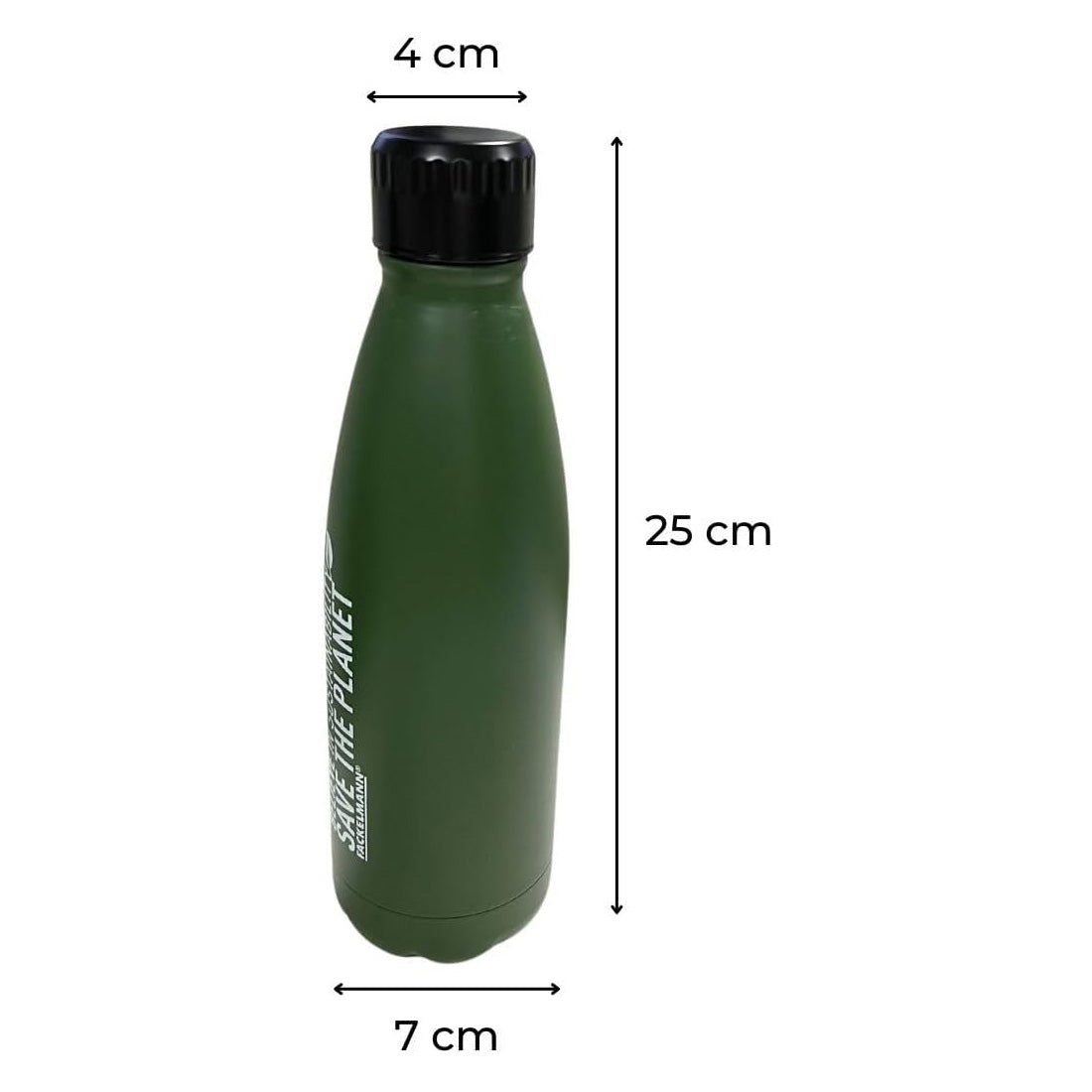 Borraccia termica 500 ml, colore casuale