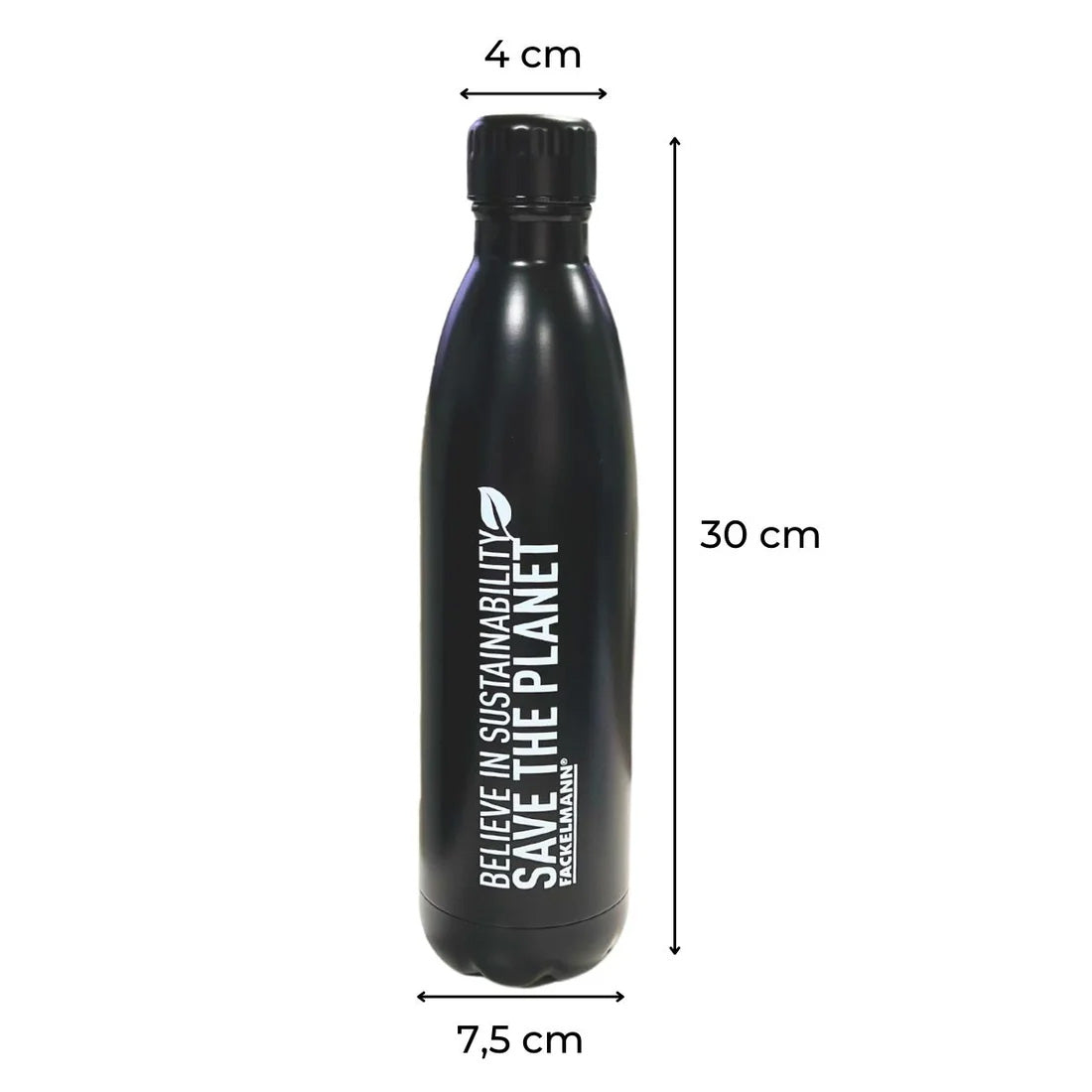 Borraccia termica 750 ml, colore casuale