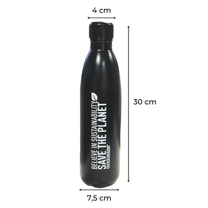 Borraccia termica 750 ml, colore casuale