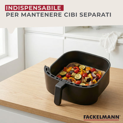 Stampi per friggitrice in carta forata, 50 pezzi, 22 cm