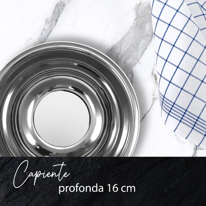 Ciotola antiscivolo, base in silicone, Ø26 x 17 cm